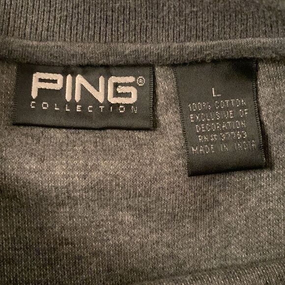 PING collection Cotton Sweater Size L - Picture 8 of 8